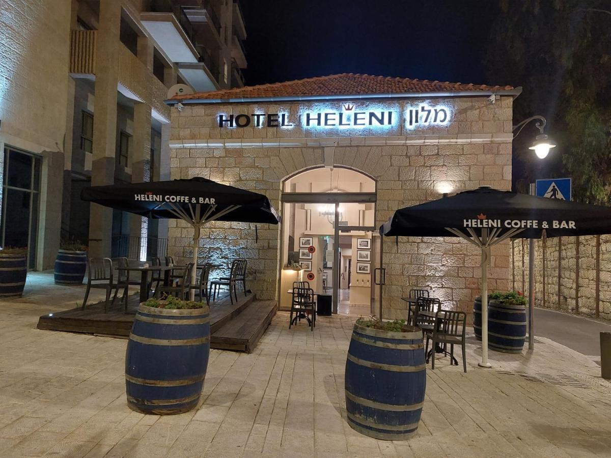 Heleni Hotel Yerusalem Bagian luar foto