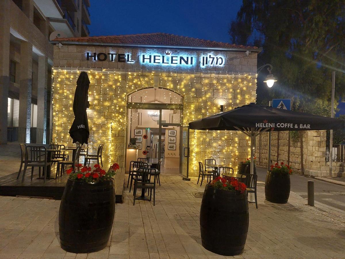 Heleni Hotel Yerusalem Bagian luar foto